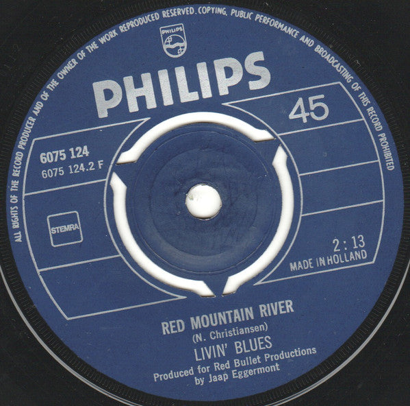 Livin' Blues : Black Lisa (7", Single)