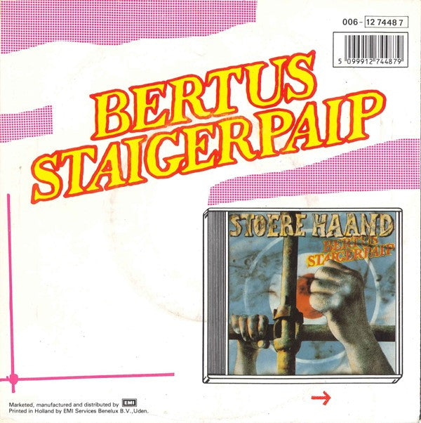 Bertus Staigerpaip : Rits (7")