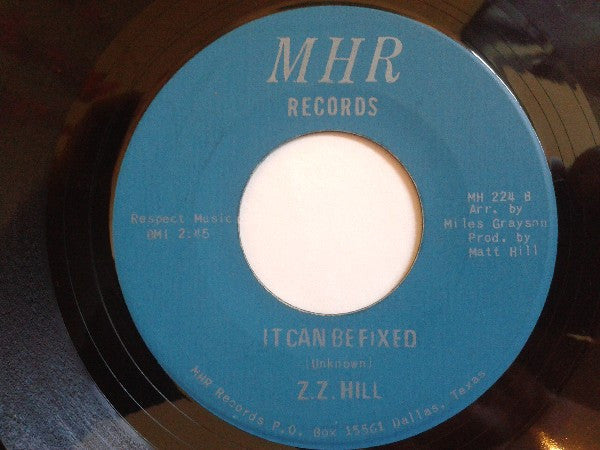 Z.Z. Hill : You Better Take Time (7", Single, RE)