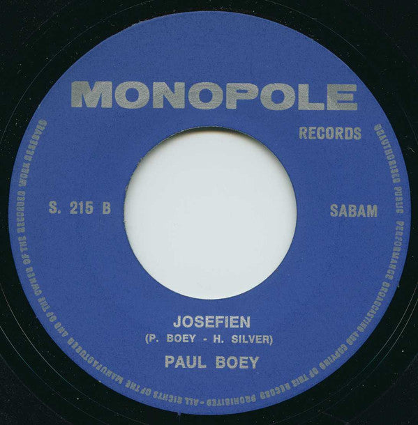 Paul Boey : Ik Heb De Mot In M'n Lijf (7", Single)