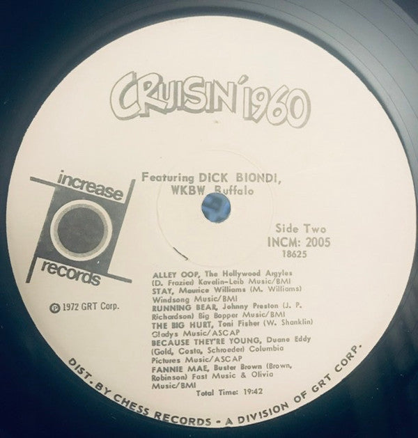 Various : Cruisin' 1960 (LP, Comp, Mixed)