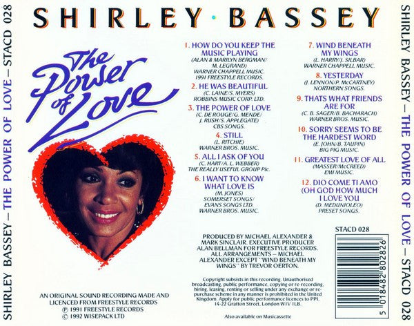 Shirley Bassey : The Power Of Love (CD, Album)