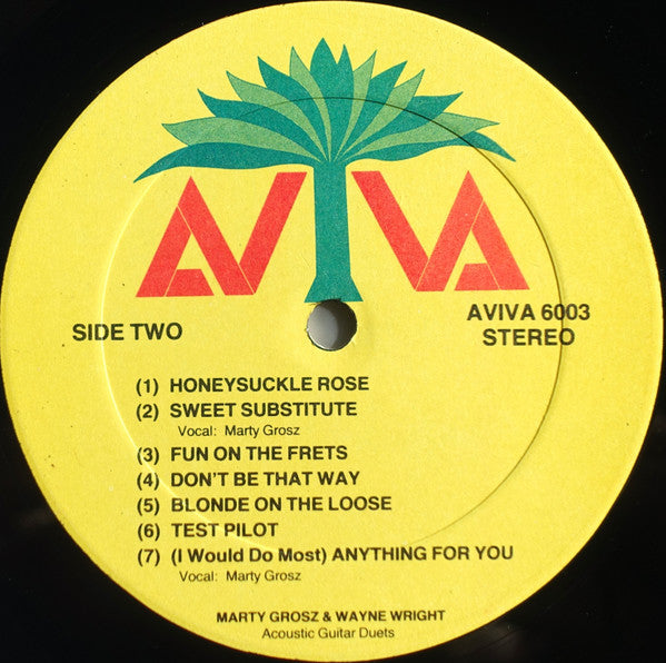 Marty Grosz & Wayne Wright (2) : Goody Goody (Acoustic Guitar Duets) (LP, Album)