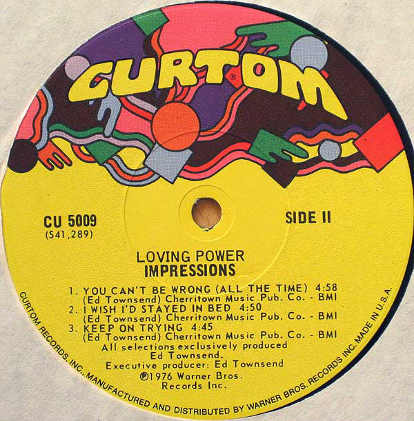 The Impressions : Loving Power (LP, Album)