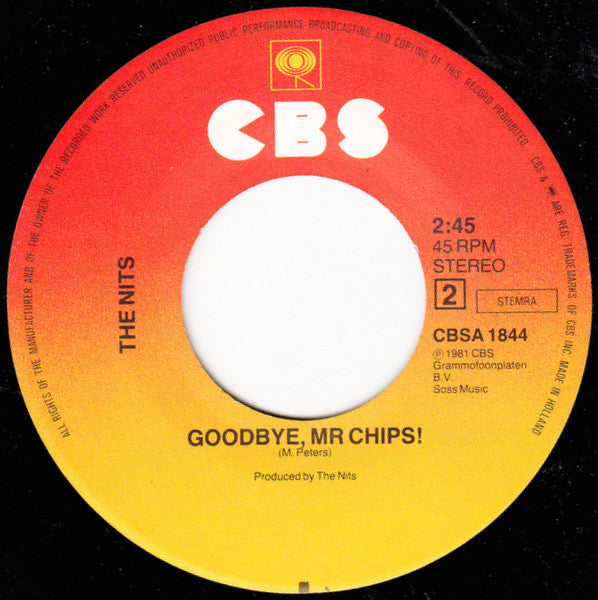 The Nits : Red Tape (7", Single)