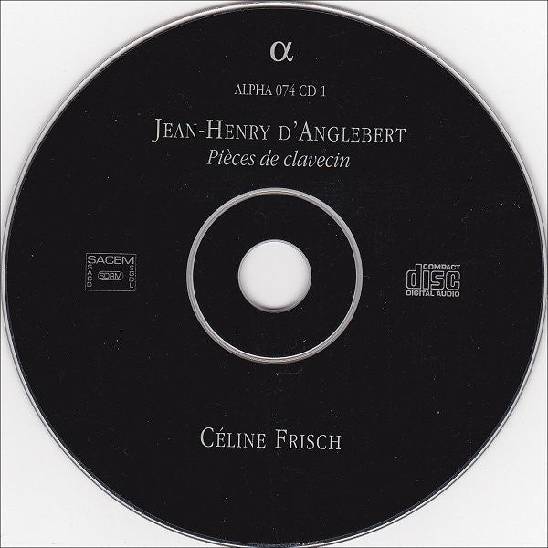 Jean-Henry d'Anglebert - Céline Frisch, Café Zimmermann : Pièces De Clavecin & Airs D'après M. De Lully (2xCD, Album)
