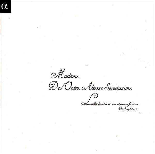 Jean-Henry d'Anglebert - Céline Frisch, Café Zimmermann : Pièces De Clavecin & Airs D'après M. De Lully (2xCD, Album)