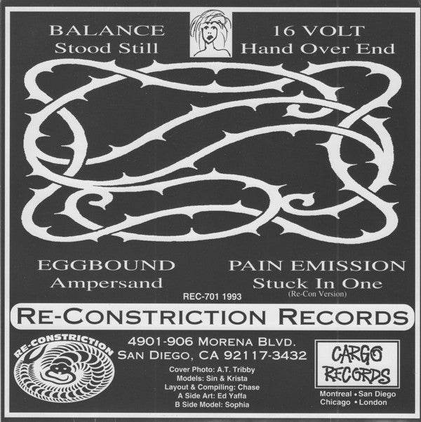 Various : Ripped Up And So Sedated (7", EP, Dar)