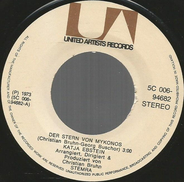 Katja Ebstein : Der Stern Von Mykonos (7", Single)