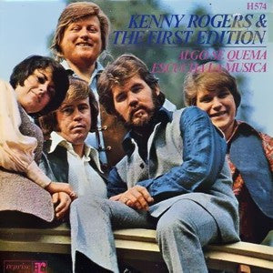 Kenny Rogers & The First Edition : Something's Burning (7")