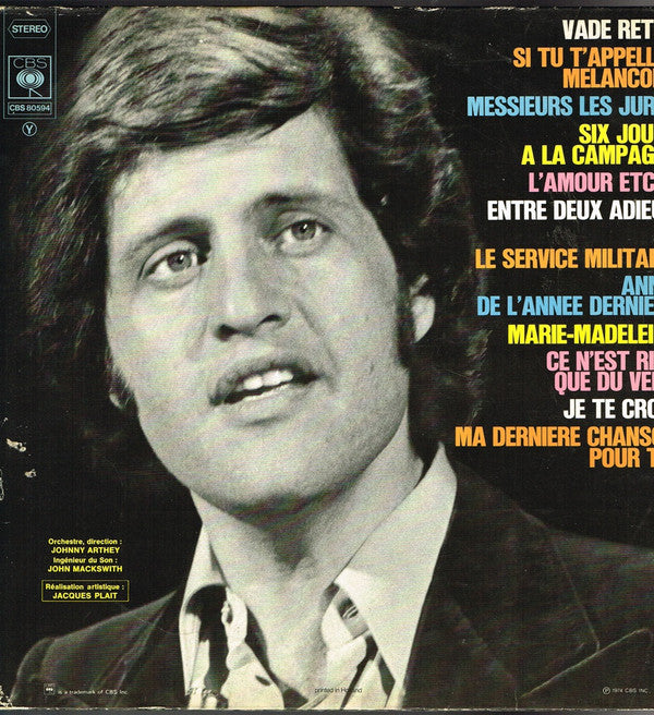 Joe Dassin : Joe Dassin (LP, Album, Gat)