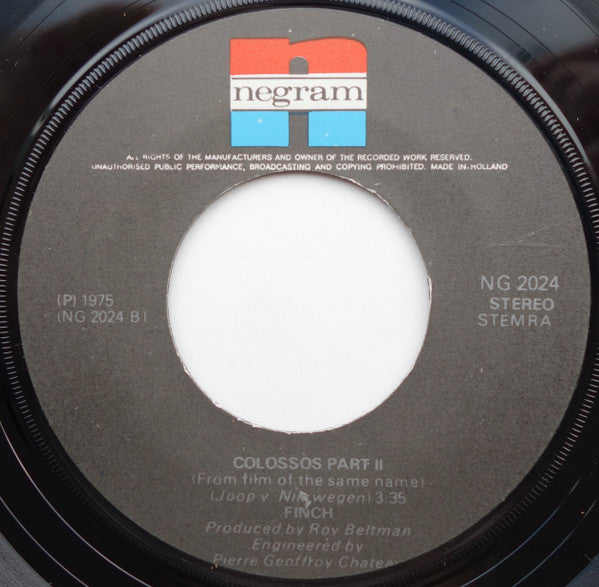 Finch (4) : Colossus (7", Single)
