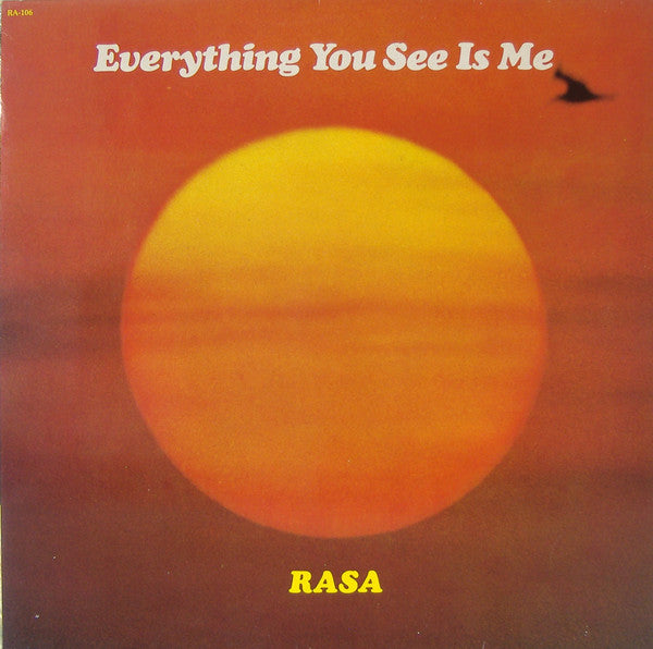 Rasa (9) : Everything You See Is Me (LP, Album)