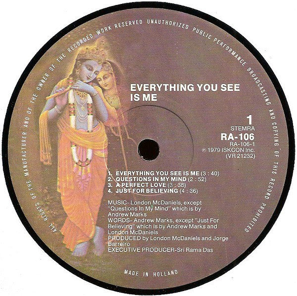 Rasa (9) : Everything You See Is Me (LP, Album)