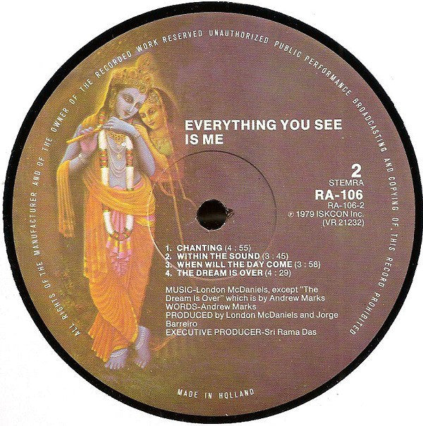 Rasa (9) : Everything You See Is Me (LP, Album)