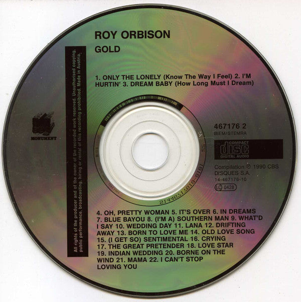 Roy Orbison : Collection Gold (CD, Comp)