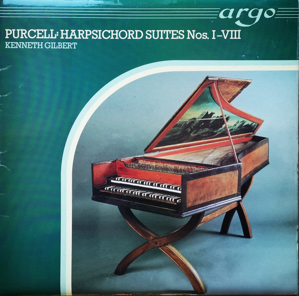 Purcell*, Kenneth Gilbert : Harpsichord Suites Nos. I-VIII (LP)