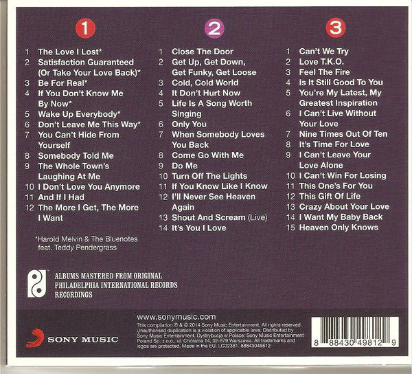 Teddy Pendergrass : The Real... Teddy Pendergrass (3xCD, Comp)