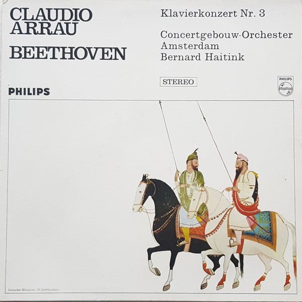 Claudio Arrau - Ludwig van Beethoven : Klavierkonzert Nr. 3 C-moll Op. 37 (LP)