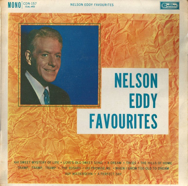 Nelson Eddy : Nelson Eddy Favourites (LP, Mono)