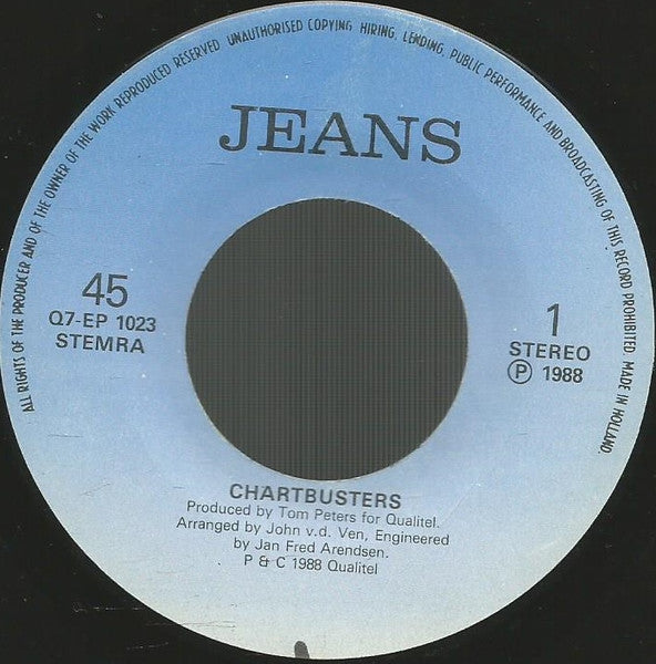 Jeans (9) : Chartbusters (7", Single)