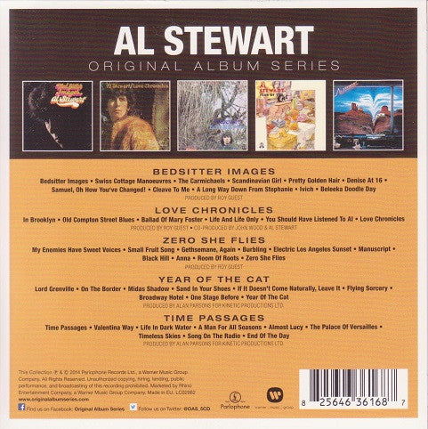 Al Stewart : Original Album Series (CD, Album, RE + CD, Album, RE + CD, Album, RE + CD)