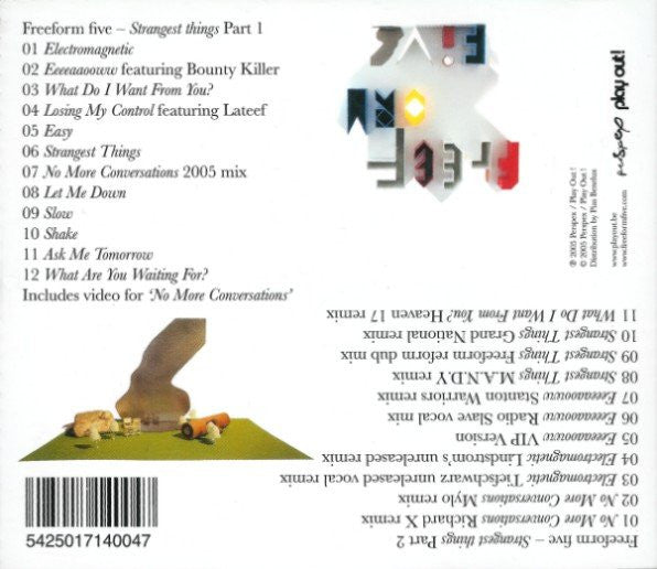 Freeform Five : Strangest Things (CD, Album, Enh + CD, Comp)