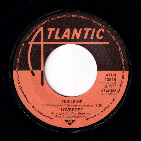 Love Rose : Can I Eat Your Piece Of Cake (7", Single)