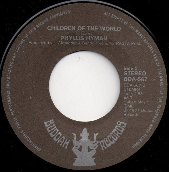 Phyllis Hyman : Loving You - Losing You (7", Single)