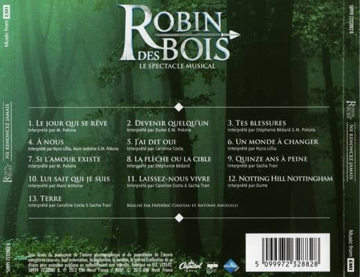 La Troupe De Robin Des Bois : Le Spectacle Musical: Ne Renoncez Jamais (CD, Album)