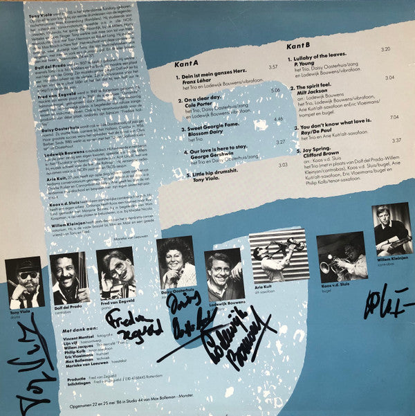 Tony Viola Trio : En Mede-Musici (LP, Album)