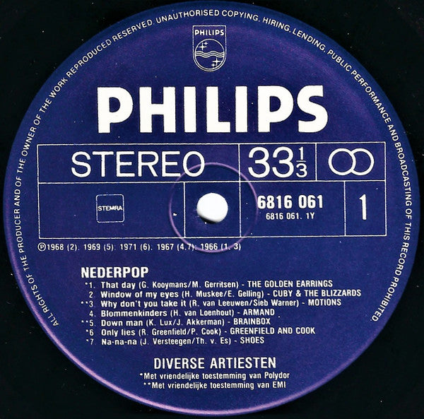 Various : Nederpop (2xLP, Comp)