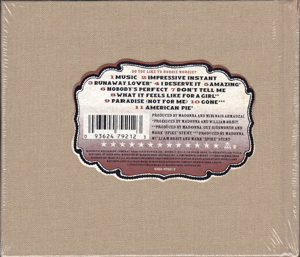 Madonna : Music (CD, Album, Ltd, Bei)