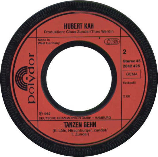 Hubert Kah : Sternenhimmel (7", Single)