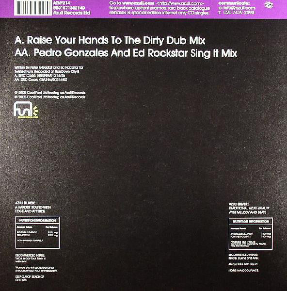 Twisted Funk : Raise Your Hands (12")