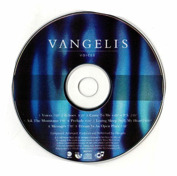 Vangelis : Voices (CD, Album)