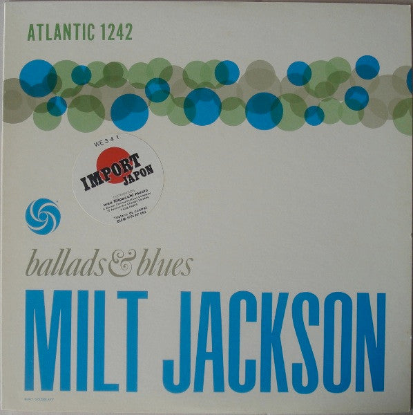Milt Jackson : Ballads & Blues (LP, Album, Mono, RE)