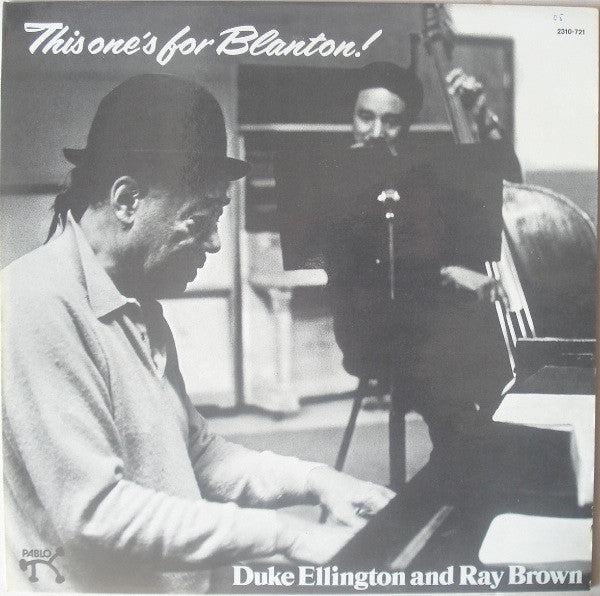 Duke Ellington And Ray Brown : This One's For Blanton! (LP, Album, RE)