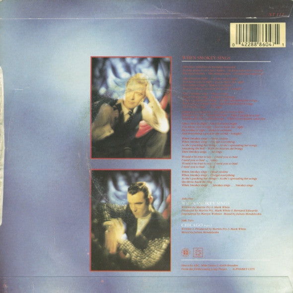 ABC : When Smokey Sings (7", Single, Red)