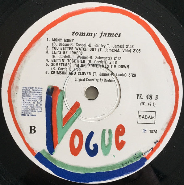 Tommy James & The Shondells : Mony Mony (LP, Comp, RE)