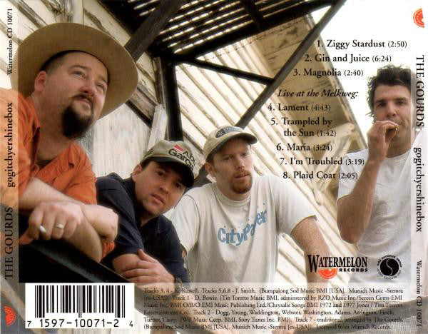 The Gourds : Gogitchyershinebox (CD, EP)