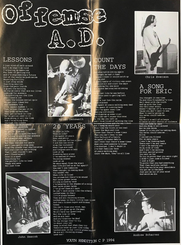 Offense A.D. : Hometown War E.P. (7", EP)