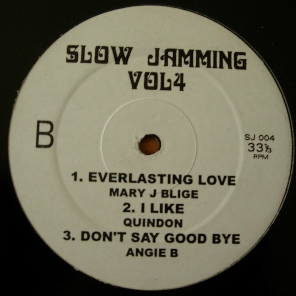 Various : Slow Jamming Vol 4 (12", Unofficial)