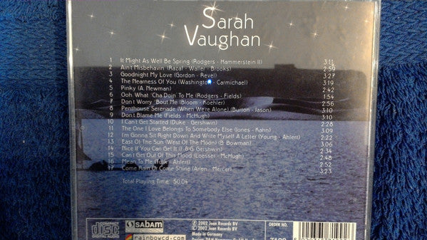 Sarah Vaughan : Sarah Vaughan (CD, Comp)