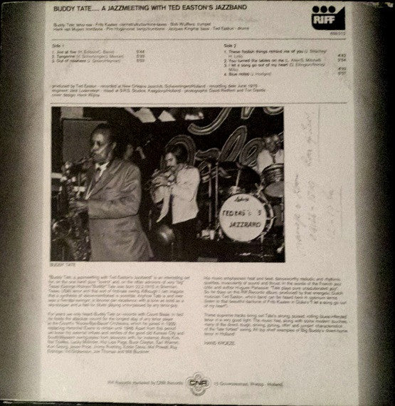 Buddy Tate : A Jazz Meeting With Ted Easton's Jazz Band (LP, Album)