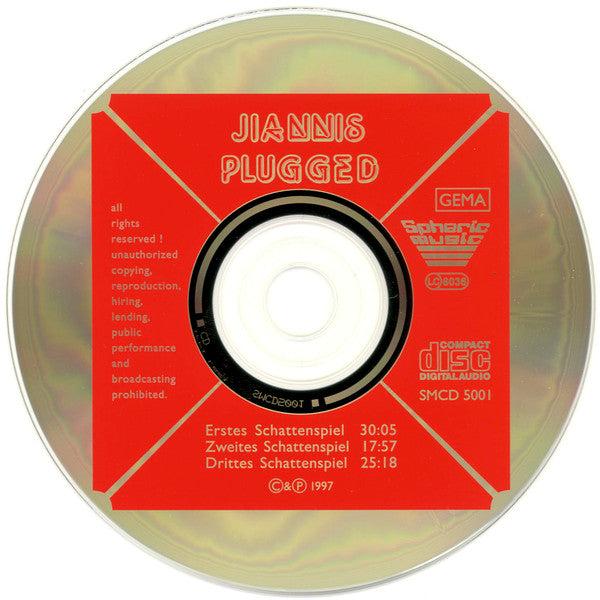 Jiannis : Plugged (CD, Album)