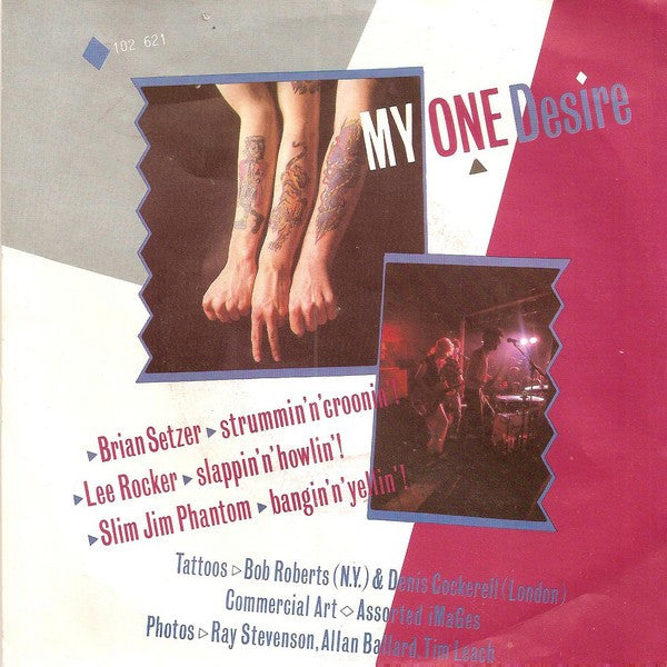 Stray Cats : Runaway Boys (7", Single)