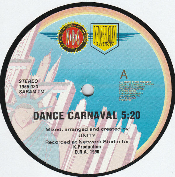 Unity (2) : The Real Presents Dance Carnaval (12", Pic)