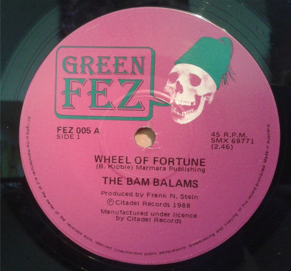 The Bam Balams : Wheel Of Fortune (7", Single)