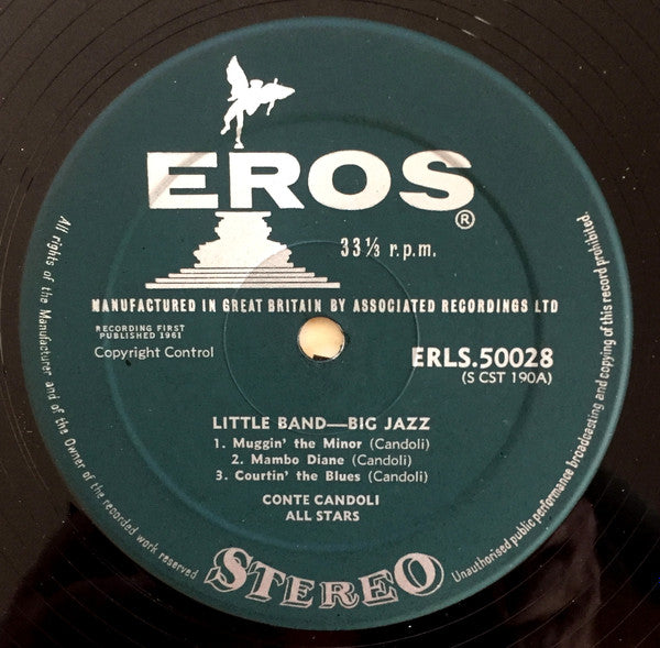 Conte Candoli All Stars : Little Band - Big Jazz (LP, Album)